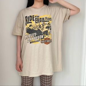 Vintage Harley Davidson eagle t shirt